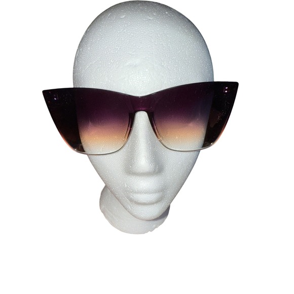 Quay Australia Accessories - QUAY Come‎ Thru Sunglasses Women's Brown Ombre Flat Top Cat Eye
